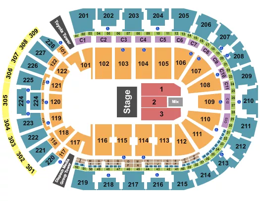 HALF HOUSE 2 Seating Map Seating Chart