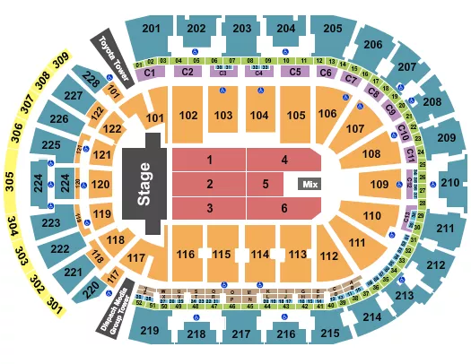TSO Seating Map Seating Chart