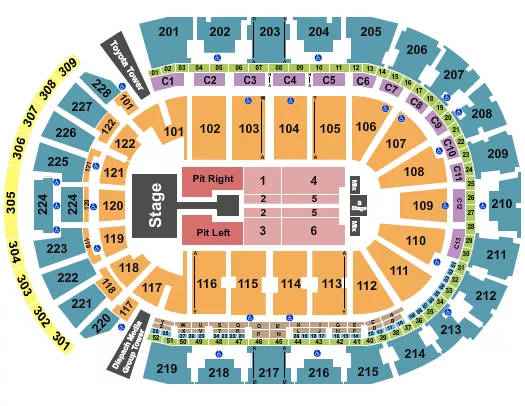 SOMBR Seating Map Seating Chart
