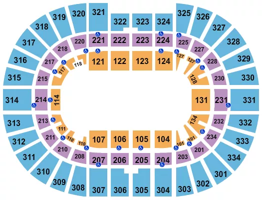OPEN FLOOR Seating Map Seating Chart